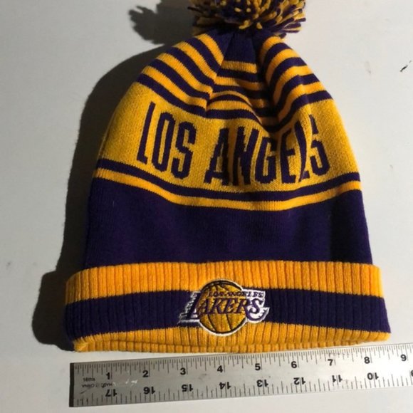 Lakers winter hat